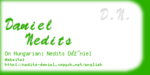 daniel nedits business card